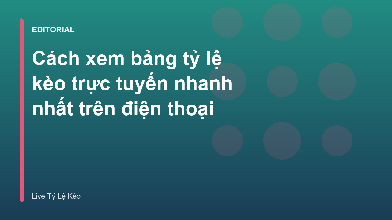 Người dùng xem tỷ lệ kèo trực tuyến trên điện thoại